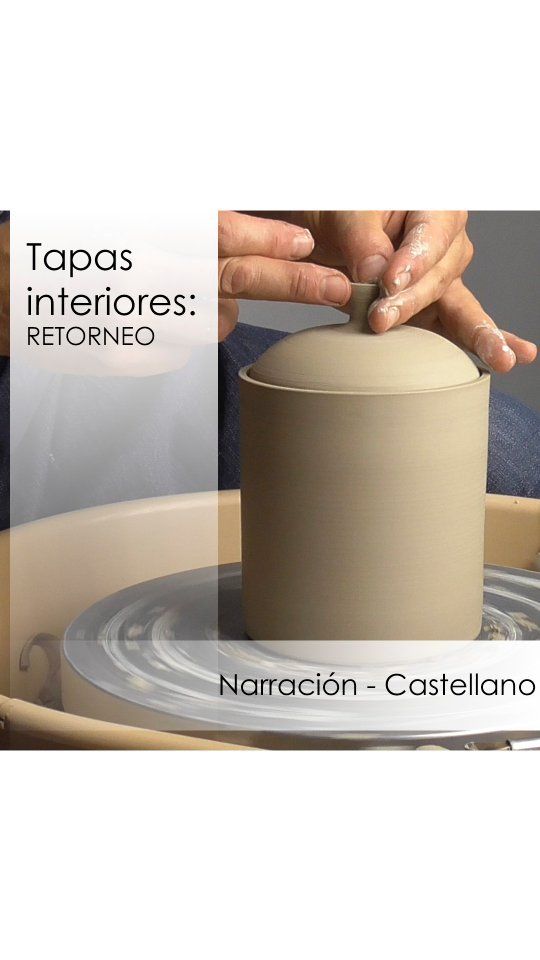 Continuamos con las tapas internas, hoy el retorneo yv el tirador. La semana que viene,  esmaltado y cocción 
We carry on with the inner lids, today trimming and attaching the knob. I hope you enjoy it. stay tunned, next week, we'll glaze and fire it ,( English narrated version on our YouTube channel only,  I'm sorry )
#pottery #alfareria #ceramics #ceramica